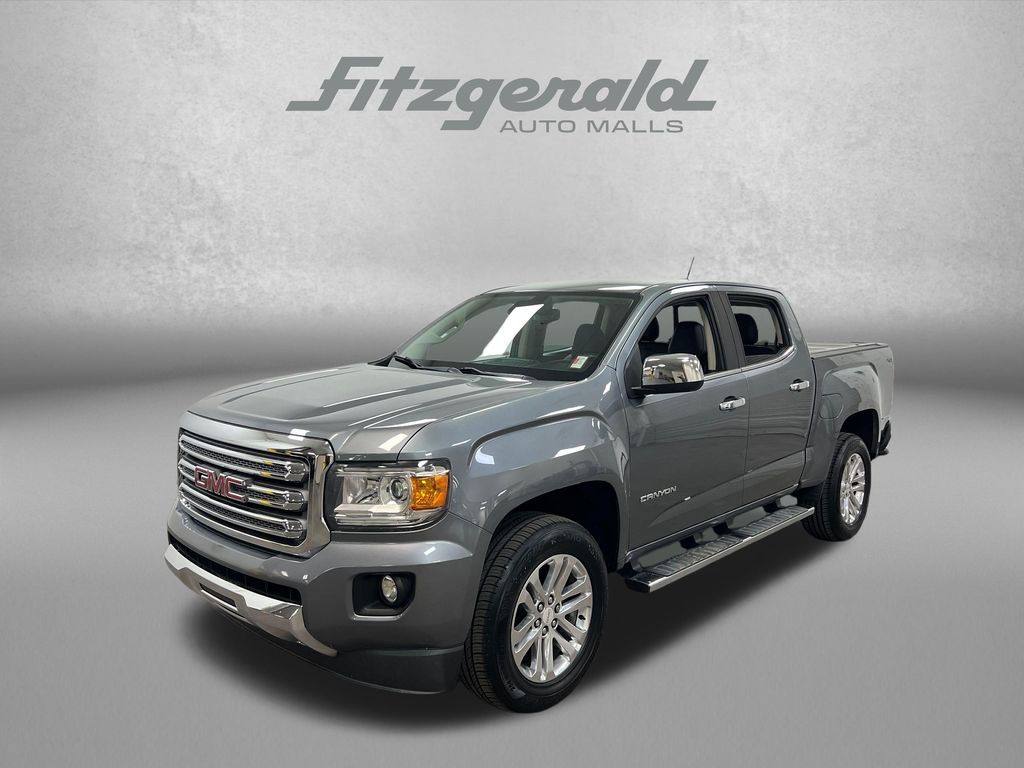 Gray (Satin Steel Metallic) 2019 GMC Canyon Pickup Truck 4X2 8-Speed Automatic