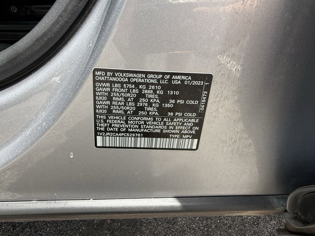 2023 Volkswagen Atlas 3.6L V6 SE w/Technology Silver at North Houston Mitsubishi