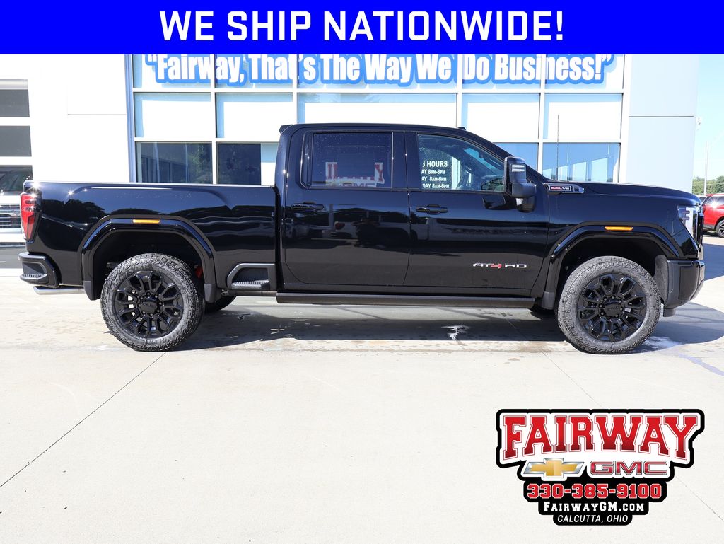 Onyx Black 2026 GMC Sierra 2500HD Pickup Truck Four-Wheel Drive Automatic