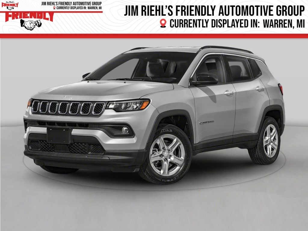Bright White Clearcoat 2026 Jeep Compass SUV / Crossover Four-Wheel Drive 8-Speed Automatic