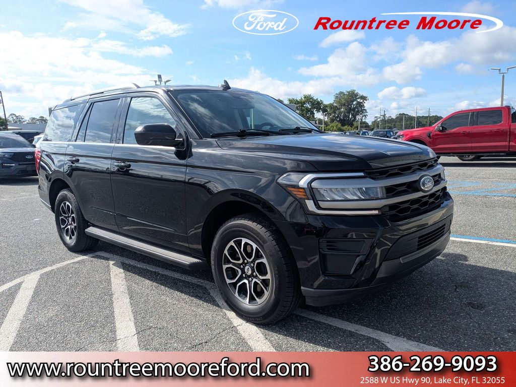 Black Metallic 2024 Ford Expedition XLT 4WD SUV / Crossover Four-Wheel Drive Automatic