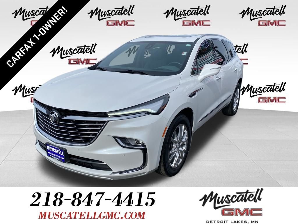 White Frost Tricoat 2023 Buick Enclave SUV / Crossover Four-Wheel Drive 9-Speed Automatic