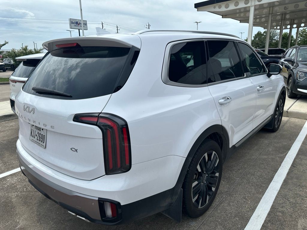 2025 Kia Telluride SX White at Emmons Autoplex