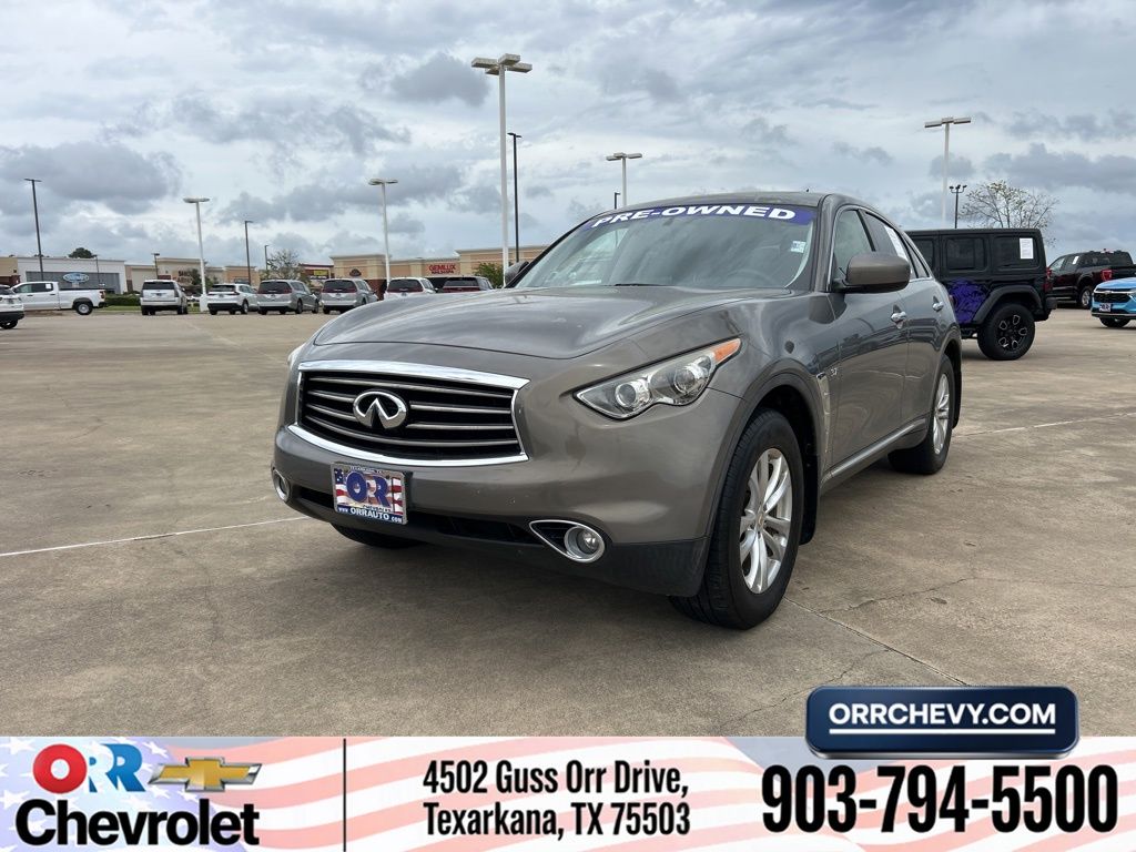 Twilight Blue 2014 INFINITI QX70 SUV / Crossover 7-Speed Automatic