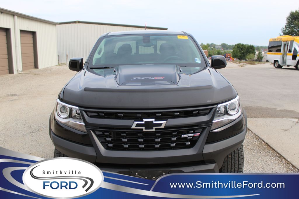 Black 2020 Chevrolet Colorado Pickup Truck Four-Wheel Drive 8-Speed Automatic