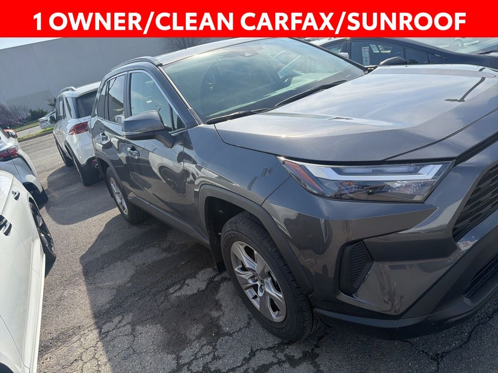 Magnetic Gray Metallic 2025 Toyota RAV4 XLE AWD SUV / Crossover All-Wheel Drive 8-Speed Automatic