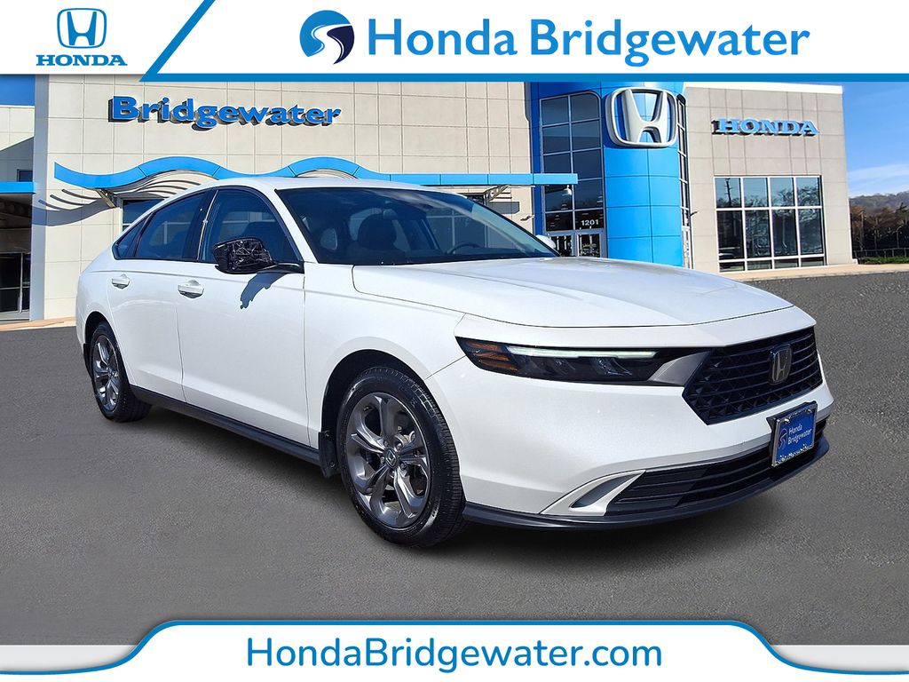 White 2024 Honda Accord EX FWD Sedan Front-Wheel Drive Continuously Variable Transmission