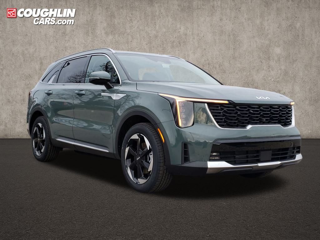Cityscape Green 2026 Kia Sorento Hybrid SUV / Crossover All-Wheel Drive 6-Speed Automatic