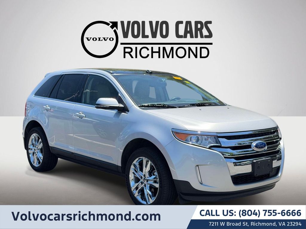 Ingot Silver Metallic 2014 Ford Edge Limited SUV / Crossover Front-Wheel Drive 6-Speed Automatic