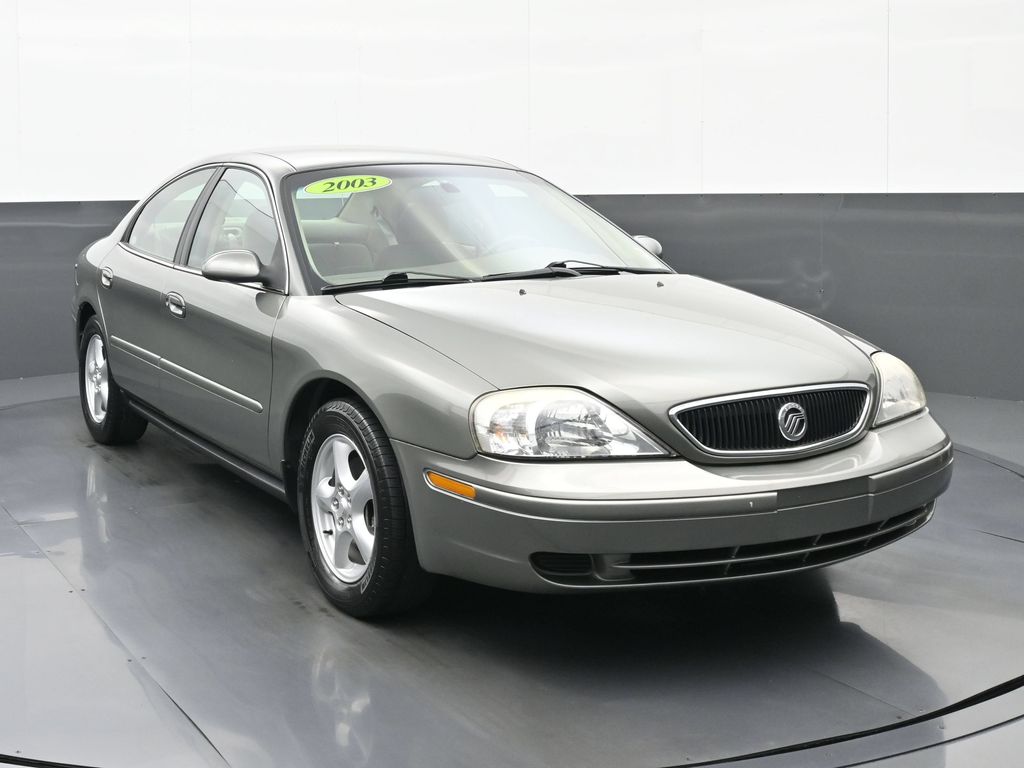 Gray 2003 Mercury Sable Sedan Front-Wheel Drive 4-Speed Automatic Overdrive