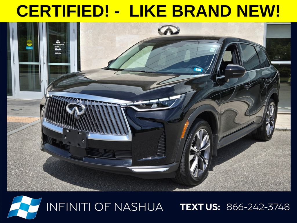 Black Obsidian 2026 INFINITI QX60 Pure AWD SUV / Crossover All-Wheel Drive 9-Speed Automatic