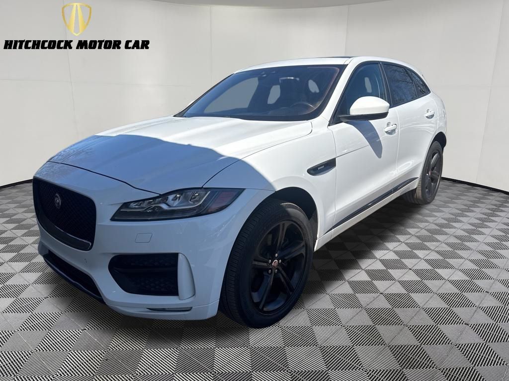 Polaris White 2017 Jaguar F-PACE SUV / Crossover All-Wheel Drive 8-Speed Automatic
