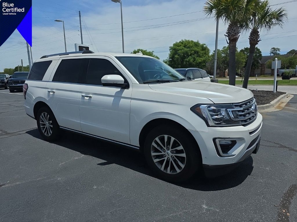 White Platinum Metallic Tri-Coat 2018 Ford Expedition Limited SUV / Crossover 4X2 Automatic