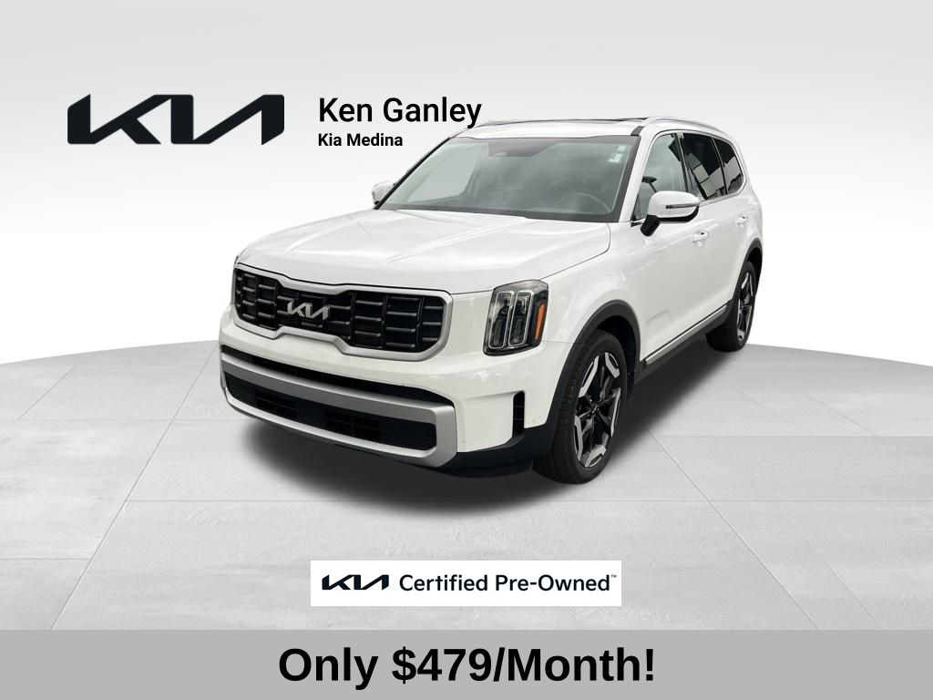 White Pearl 2024 Kia Telluride SUV / Crossover All-Wheel Drive 8-Speed Automatic