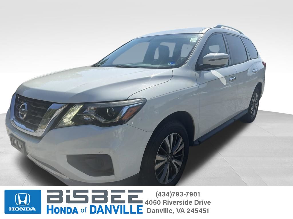 Glacier White 2017 Nissan Pathfinder SUV / Crossover Four-Wheel Drive Continuously Variable Transmission