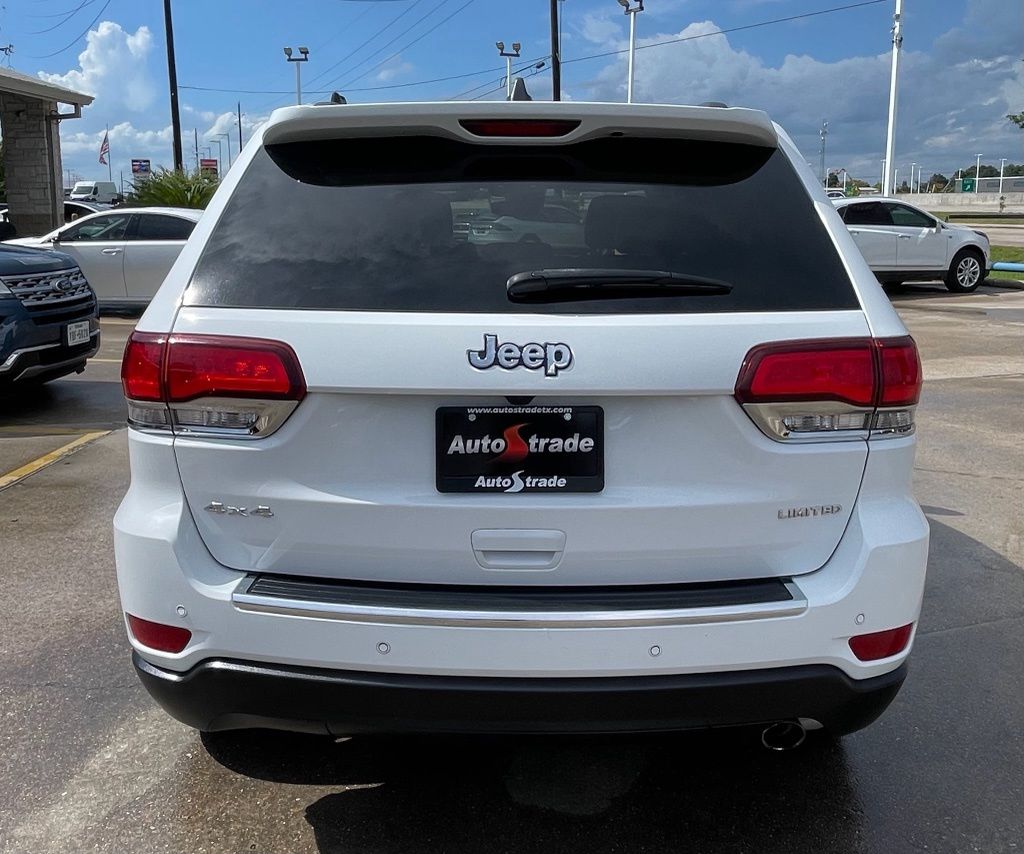 2021 Jeep Grand Cherokee Limited White at Monument Chevrolet