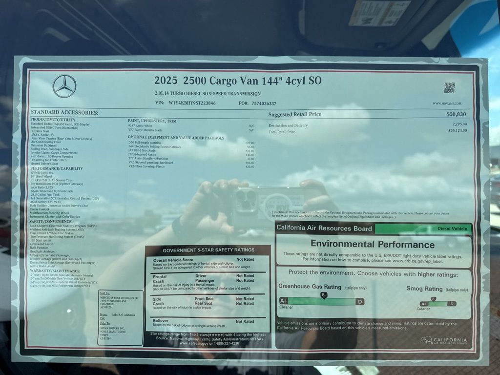 2025 Mercedes-Benz Sprinter 2500 21