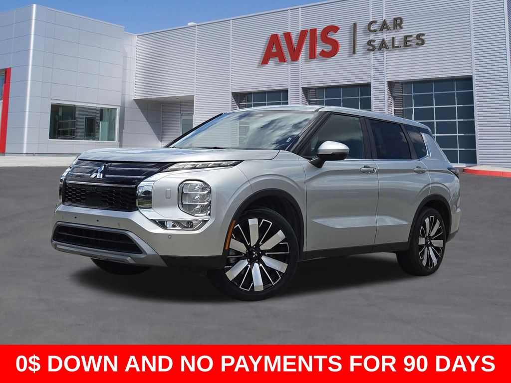 Silver 2025 Mitsubishi Outlander SE FWD SUV / Crossover Front-Wheel Drive Continuously Variable Transmission