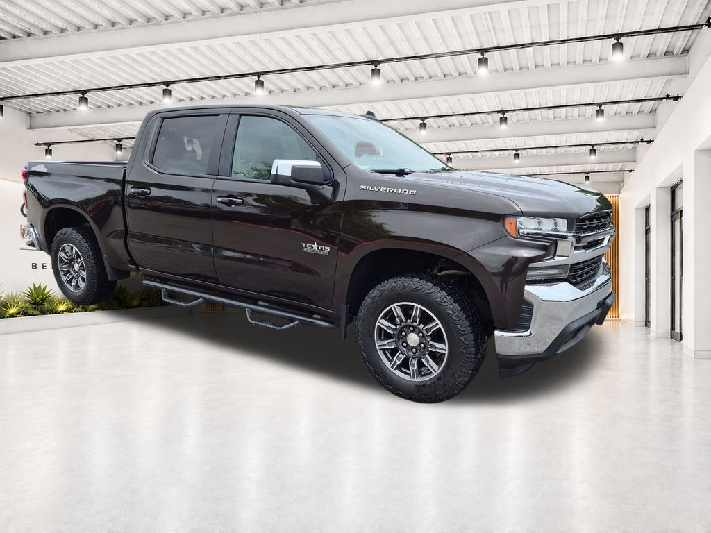 Brown Metallic 2019 Chevrolet Silverado 1500 Pickup Truck 4X2 8-Speed Automatic