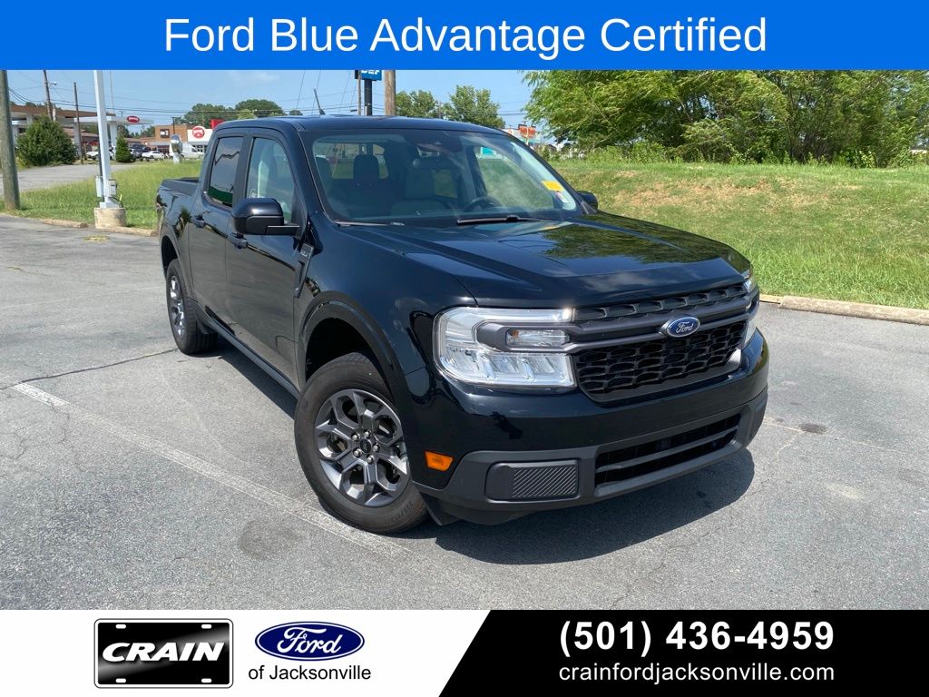 Shadow Black 2022 Ford Maverick Pickup Truck Front-Wheel Drive Continuously Variable Transmission