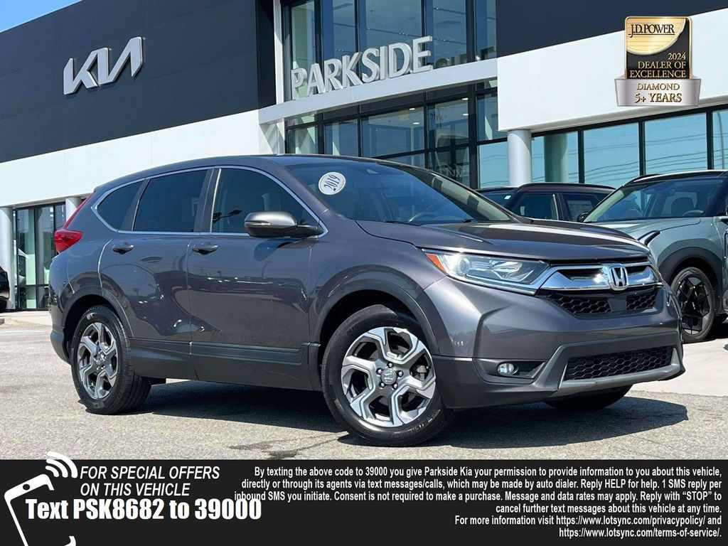 Gray 2019 Honda CR-V SUV / Crossover Front-Wheel Drive Continuously Variable Transmission
