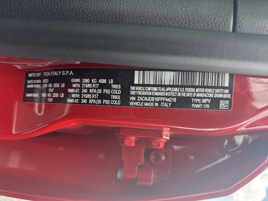 2023 Jeep Renegade Latitude Red at Texan Dodge Chrysler Jeep Ram