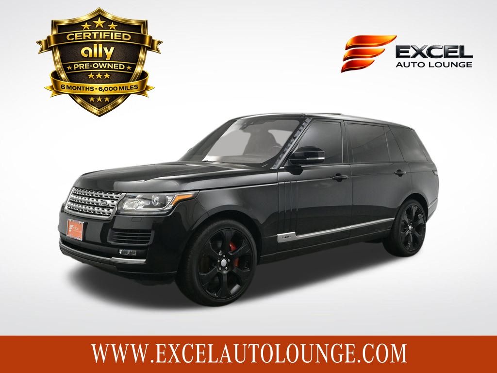 2017 Land Rover Range Rover V8 Supercharged LWB 4WD