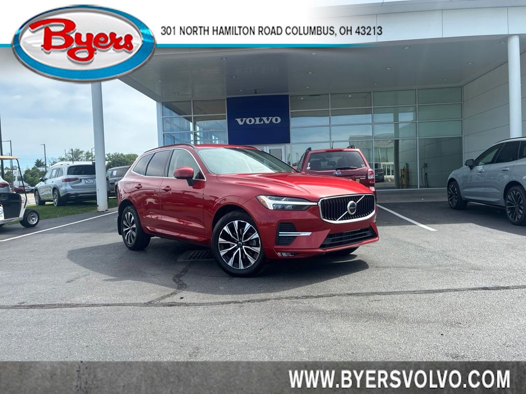 Fusion Red Metallic 2023 Volvo XC60 B5 Core AWD SUV / Crossover All-Wheel Drive Automatic