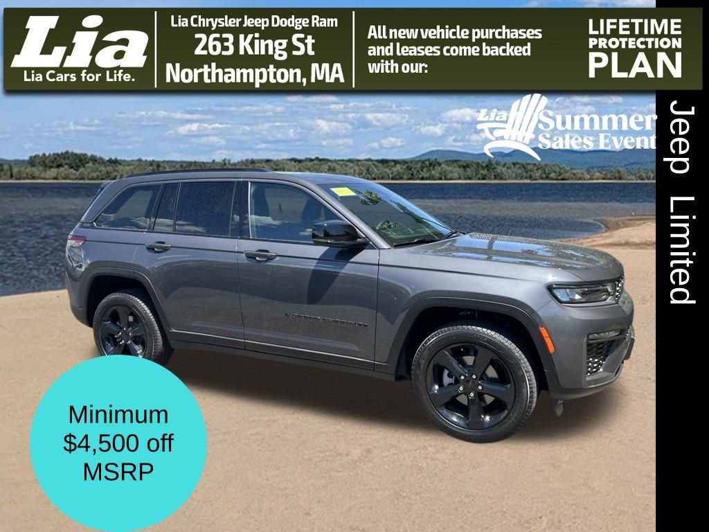 Baltic Gray Metallic Clearcoat 2026 Jeep Grand Cherokee SUV / Crossover Four-Wheel Drive 8-Speed Automatic