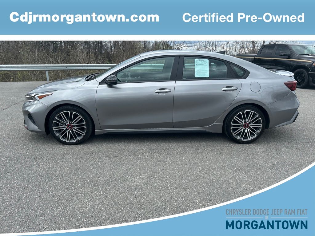 Steel Gray 2024 Kia Forte GT FWD Sedan Front-Wheel Drive 7-Speed Automatic