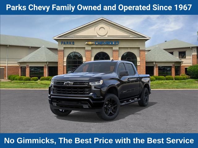 Black 2026 Chevrolet Silverado 1500 Pickup Truck Four-Wheel Drive 8-Speed Automatic