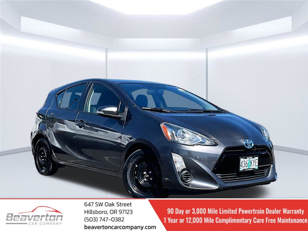 Magnetic Gray Metallic 2015 Toyota Prius c Hatchback Front-Wheel Drive Continuously Variable Transmission
