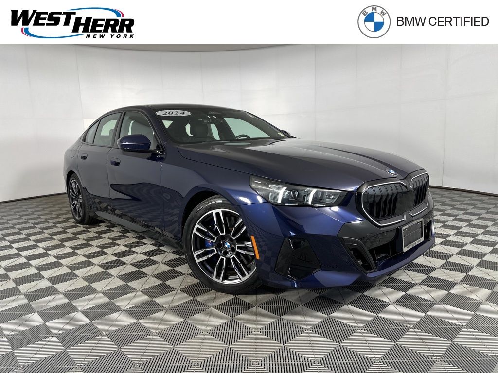 Tanzanite Blue II Metallic 2024 BMW 5 Series 540i xDrive AWD Sedan All-Wheel Drive 8-Speed Automatic