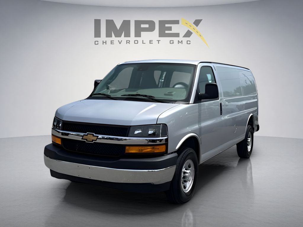 Silver Ice Metallic 2026 Chevrolet Express Cargo Van Rear-Wheel Drive 