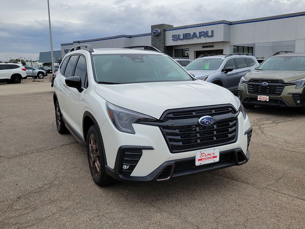 2026 Subaru Ascent Limited Bronze Edition White at Brown Buick GMC