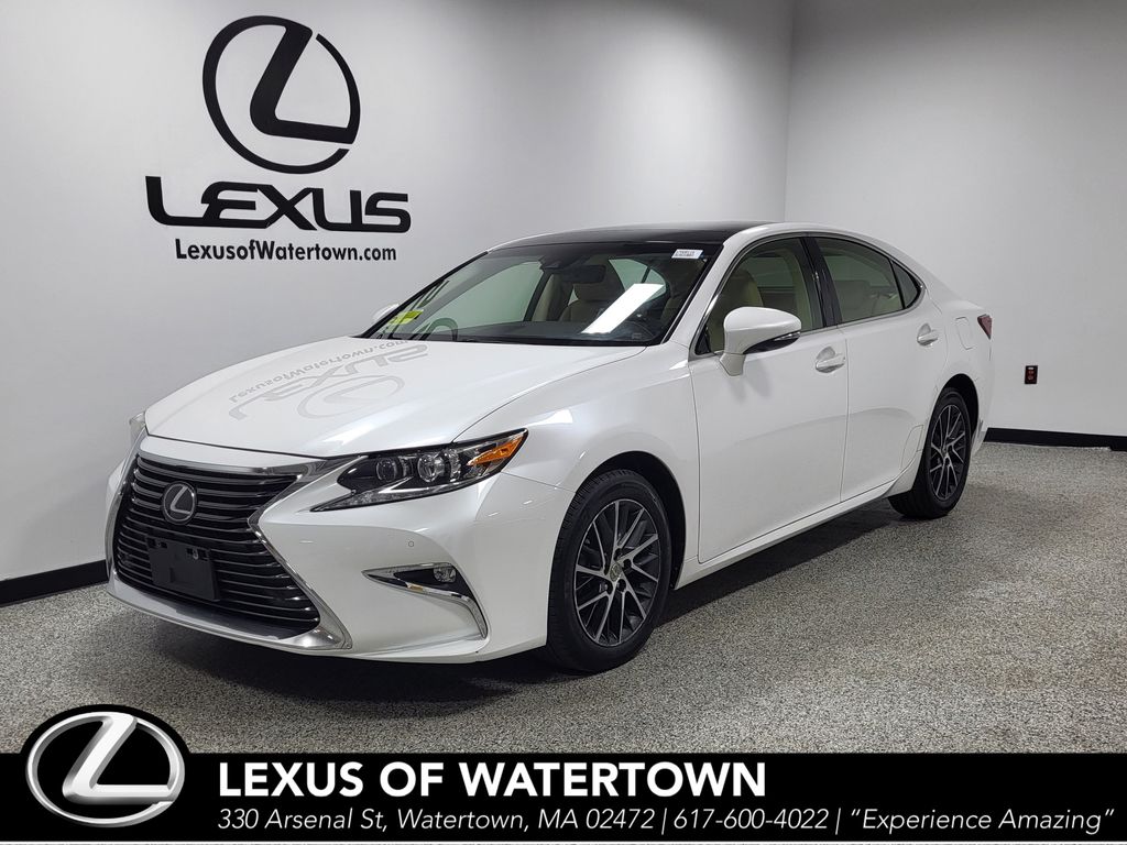White Pearl 2016 Lexus ES 350 FWD Sedan Front-Wheel Drive 6-Speed Automatic