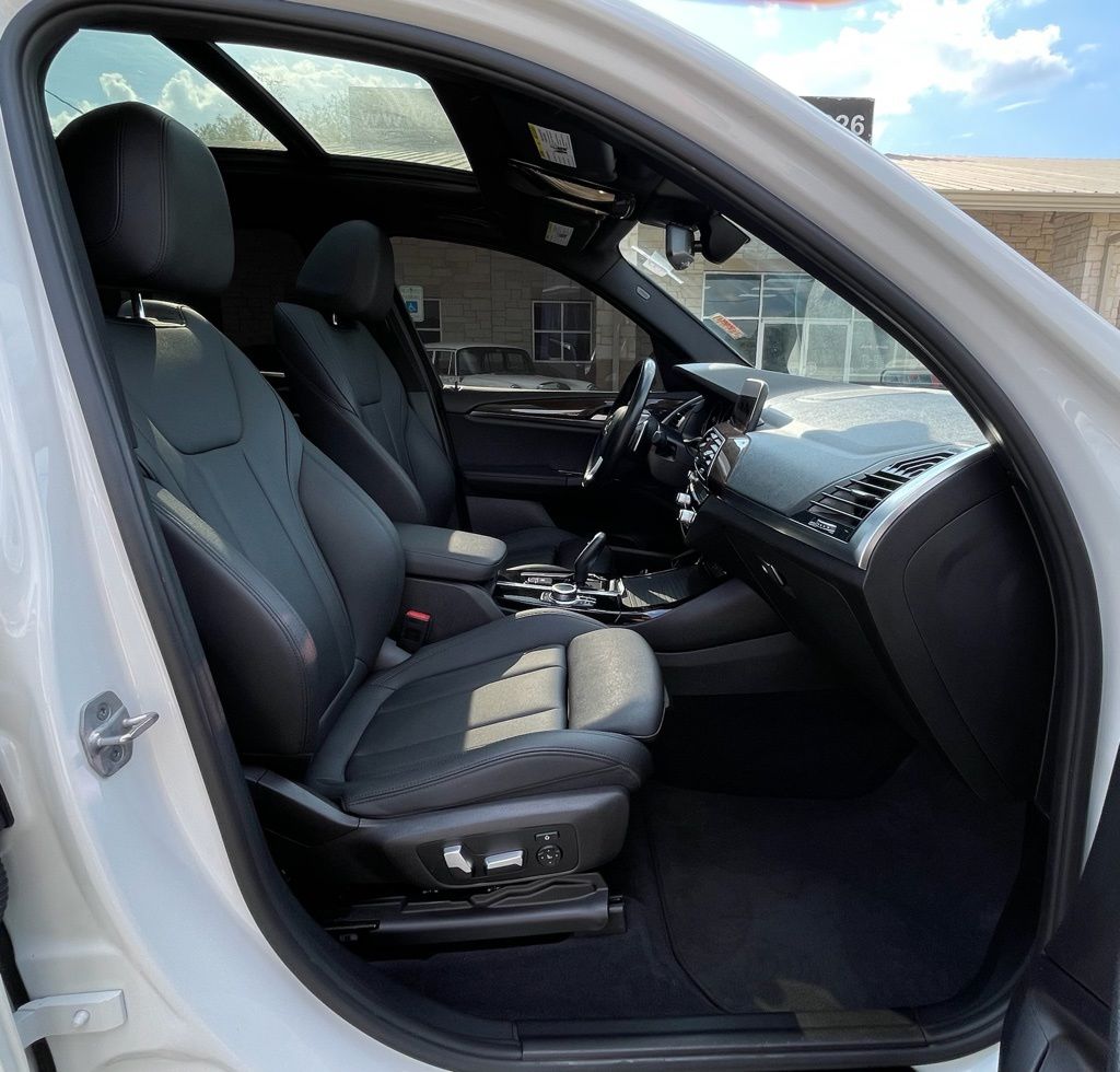 2021 BMW X3 sDrive30i White at DeMontrond Mazda