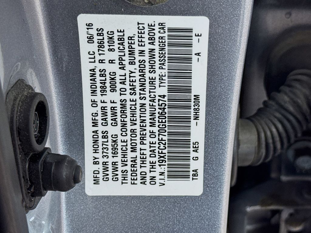 Used Car 2016 Honda Civic  Ex For Sale Under $20,000 In Austin, Texas