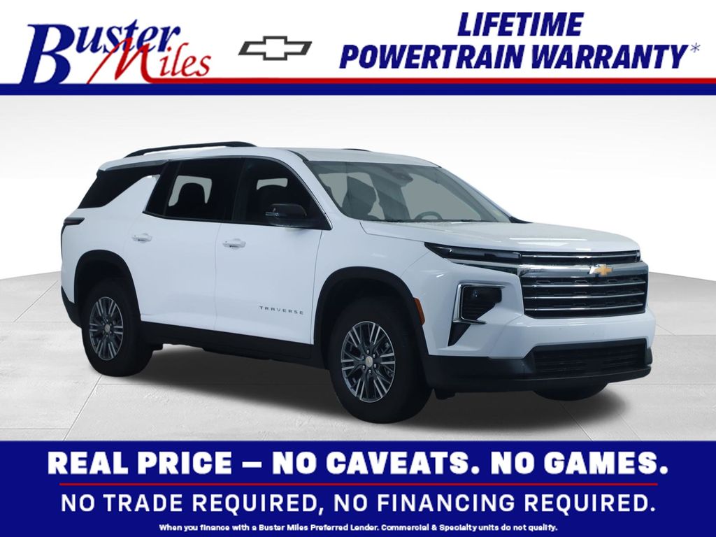 Summit White 2026 Chevrolet Traverse LT FWD SUV / Crossover Front-Wheel Drive 8-Speed Automatic