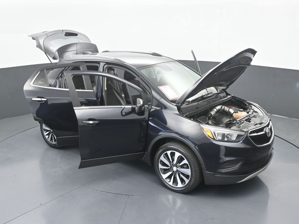 Used 2021 Dark Moon Blue Metallic Buick Preferred image 67