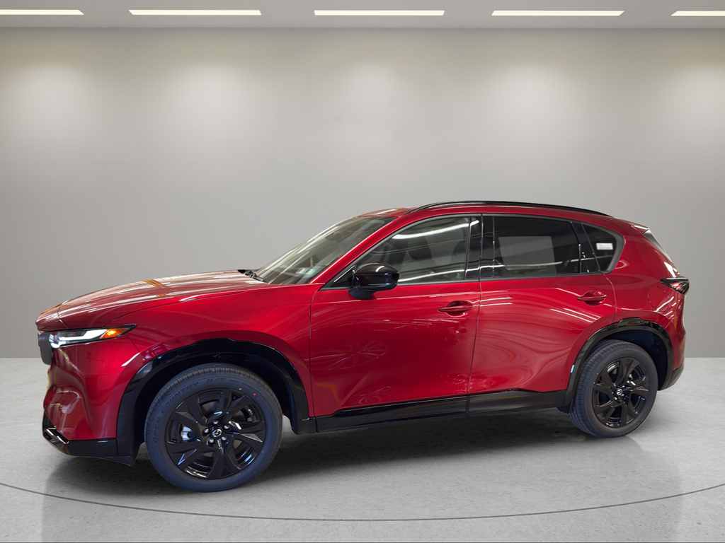 2026 Mazda CX-5 2.5 S Premium Plus Red at Rochrich Mazda