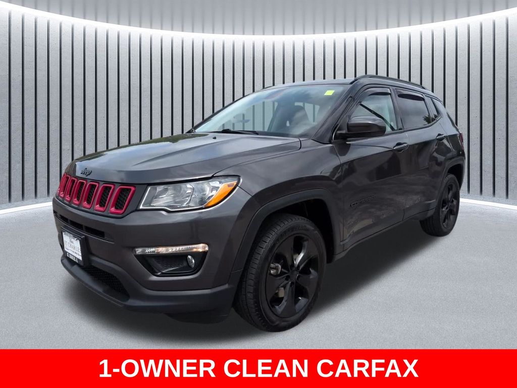 Crystal Metallic 2019 Jeep Compass SUV / Crossover Four-Wheel Drive 9-Speed Automatic