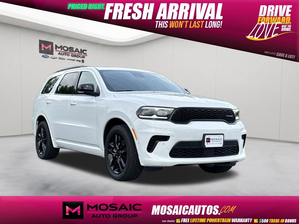 White Knuckle Clearcoat 2026 Dodge Durango SUV / Crossover All-Wheel Drive 8-Speed Automatic