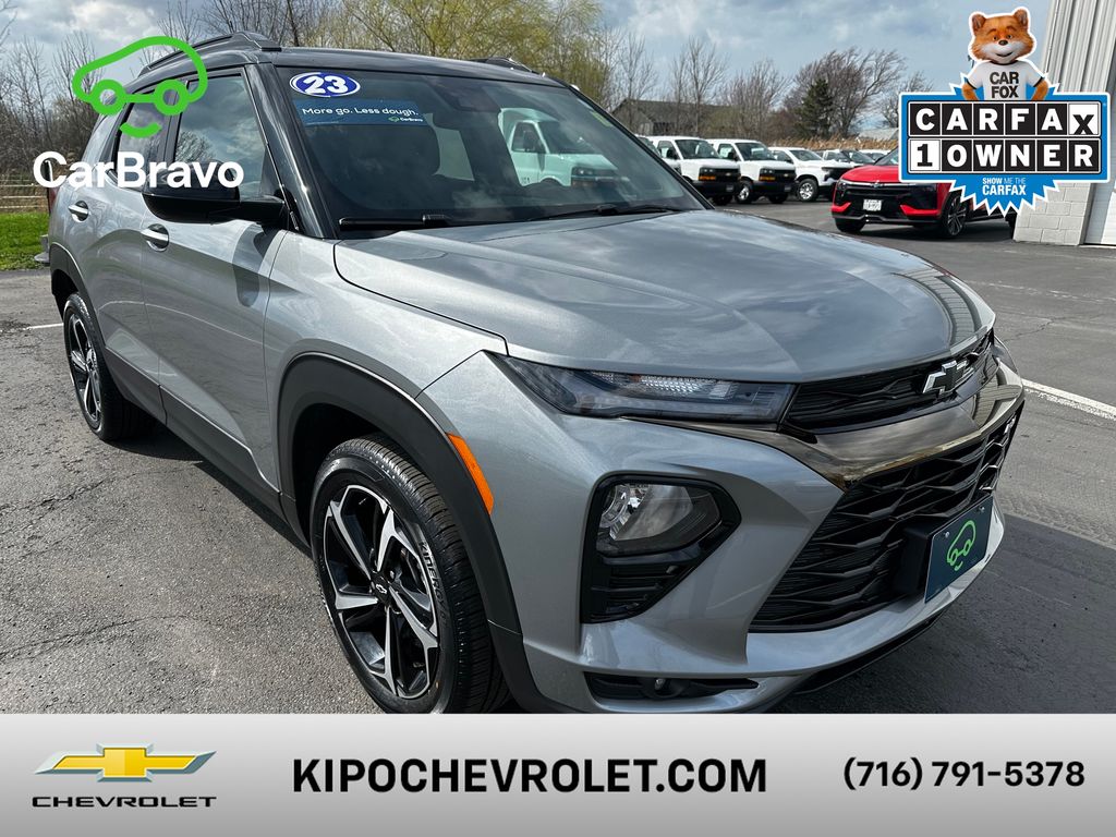 Sterling Gray Metallic 2023 Chevrolet Trailblazer RS FWD SUV / Crossover Front-Wheel Drive Continuously Variable Transmission