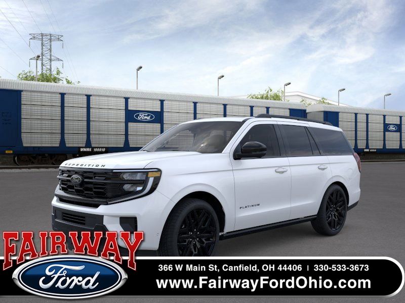 White 2026 Ford Expedition Platinum 4WD SUV / Crossover Four-Wheel Drive Automatic