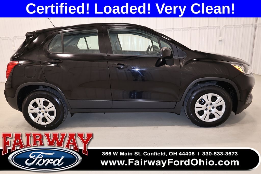 Mosaic Black Metallic 2018 Chevrolet Trax LS FWD SUV / Crossover Front-Wheel Drive 6-Speed Automatic