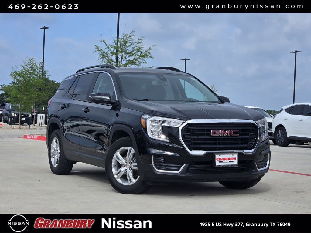 Black (Ebony Twilight Metallic) 2024 GMC Terrain SLE FWD SUV / Crossover Front-Wheel Drive 9-Speed Automatic