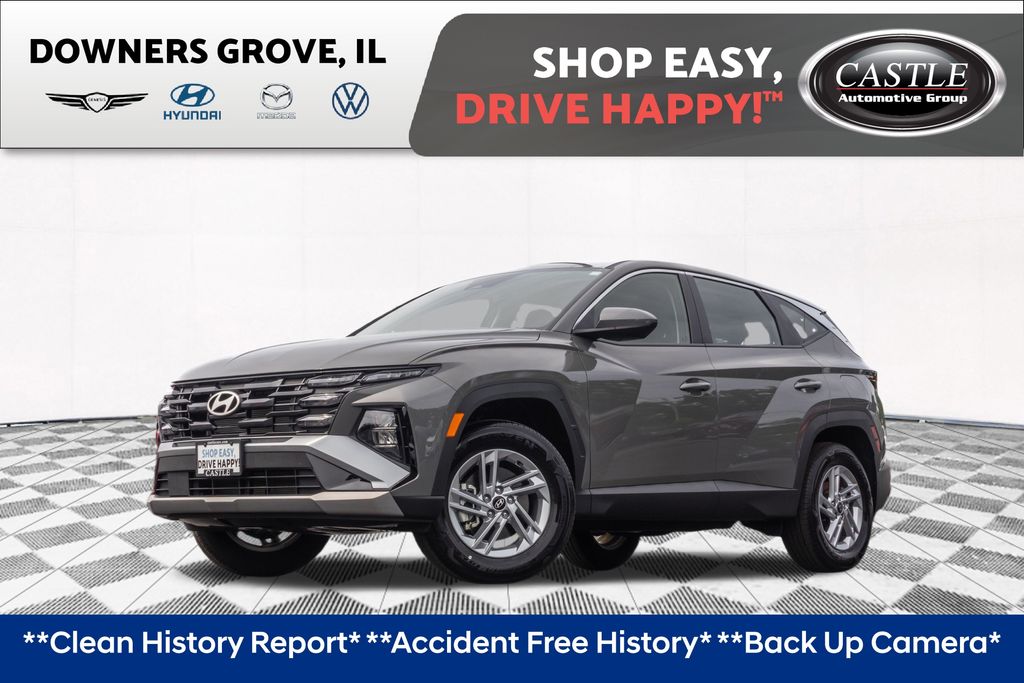 Hampton Gray 2025 Hyundai Tucson SUV / Crossover All-Wheel Drive 8-Speed Automatic