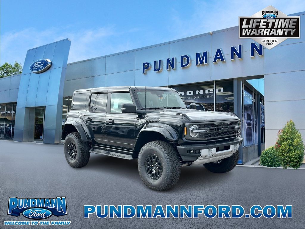 Shadow Black 2026 Ford Bronco Raptor SUV / Crossover Four-Wheel Drive Automatic
