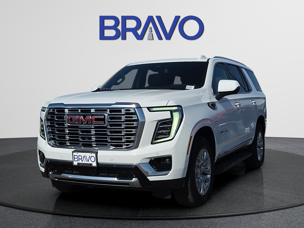 Summit White 2025 GMC Yukon SUV / Crossover Four-Wheel Drive 